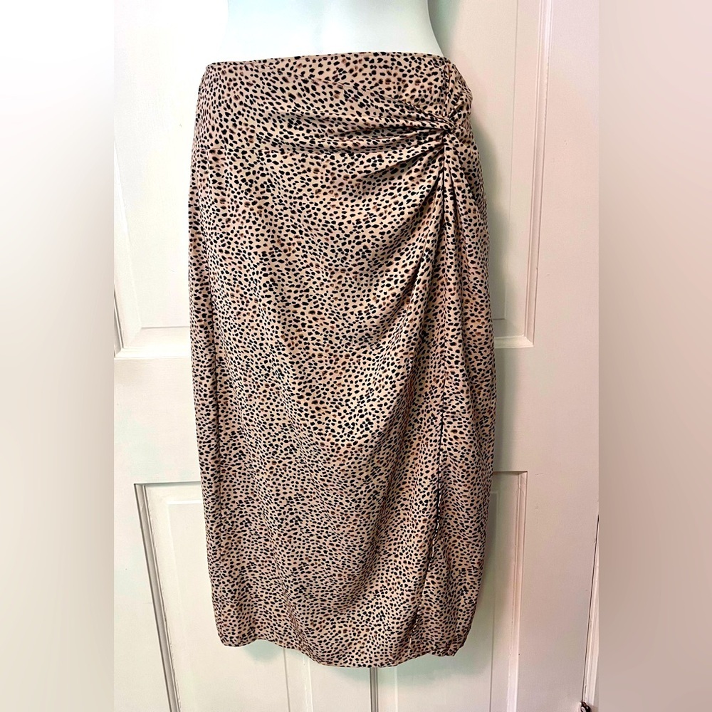 Express Animal Print Skirt